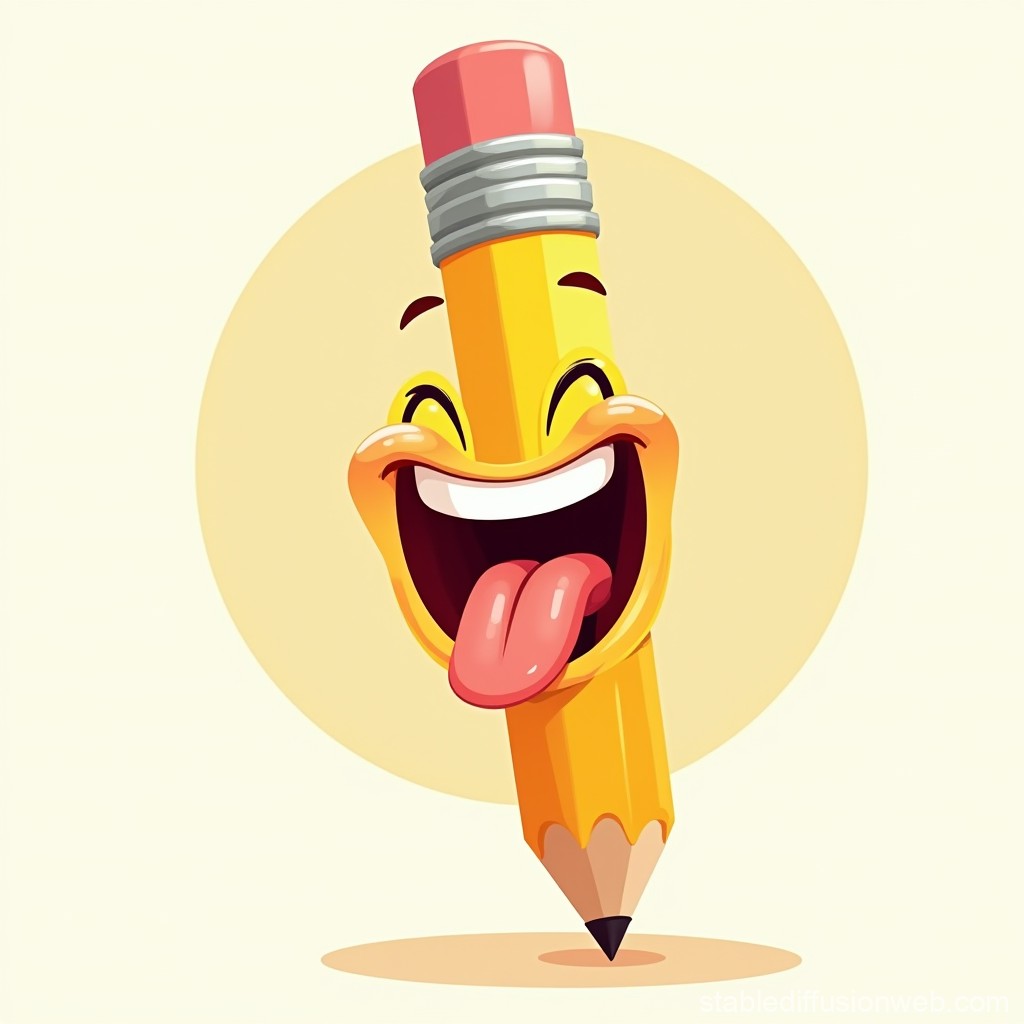 cartoon pencil clipart 2024