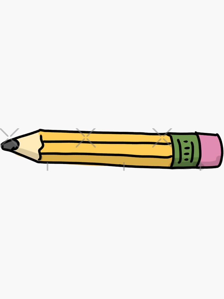 cartoon pencil