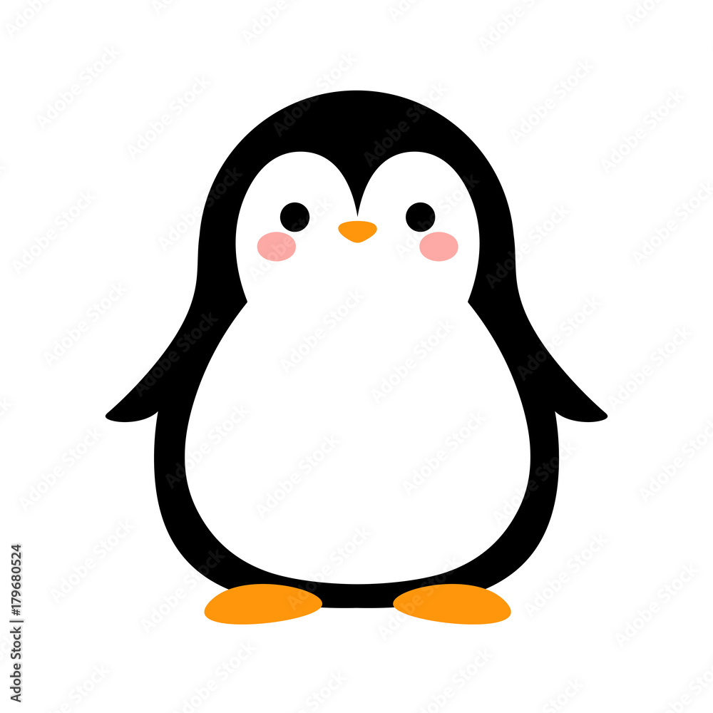 Cartoon Penguin - Cute Black and White Penguin - CleanPNG / KissPNG