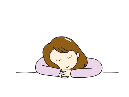 Free Vectors | person sleeping at desk