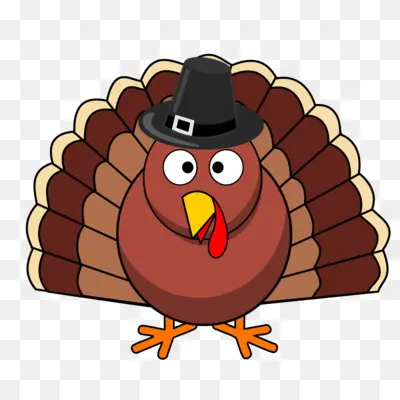 cartoon pic of a turkey