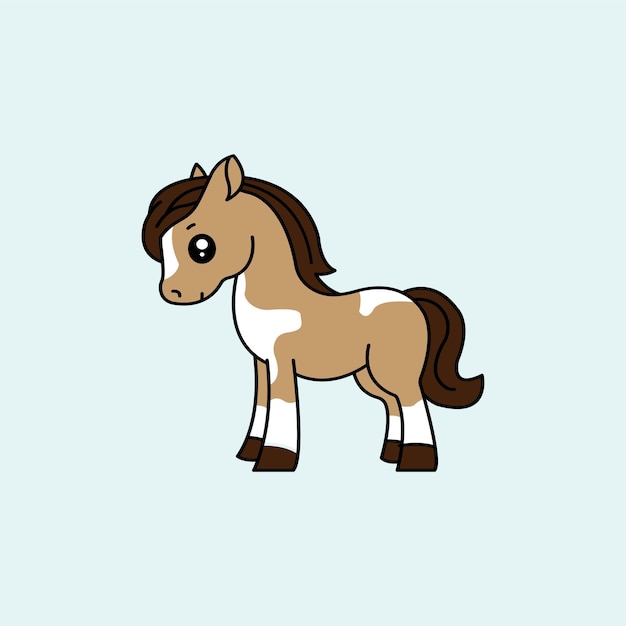 cartoon pics of horses