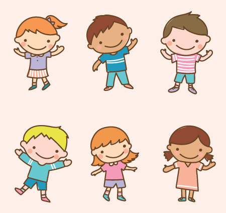 cartoon pics of kids