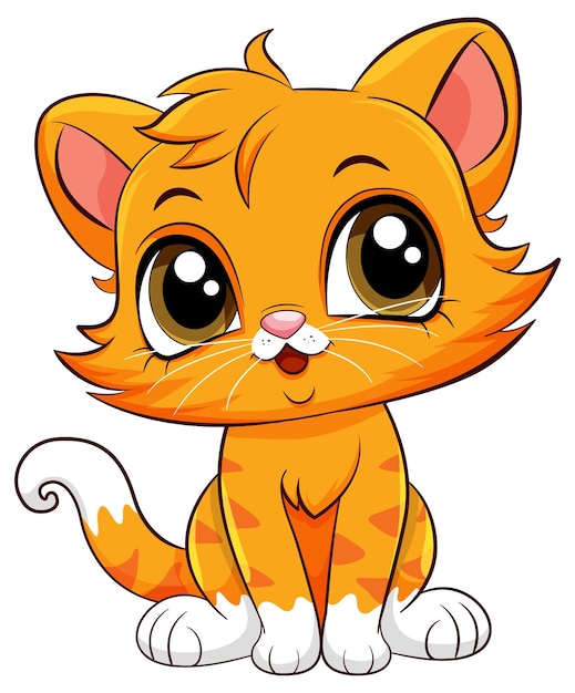 cartoon picture of a cat