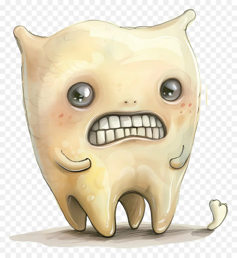 cartoon picture of a tooth