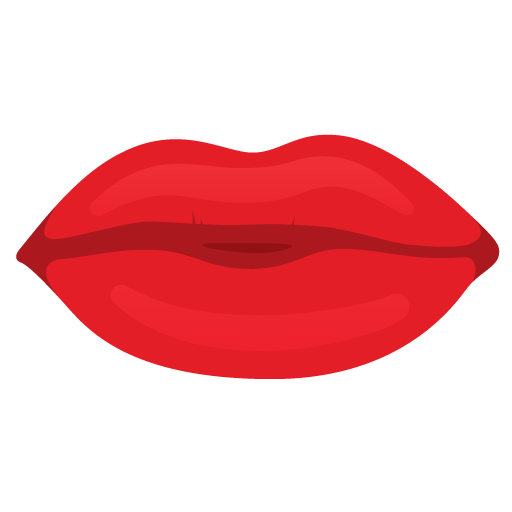 cartoon picture of lips