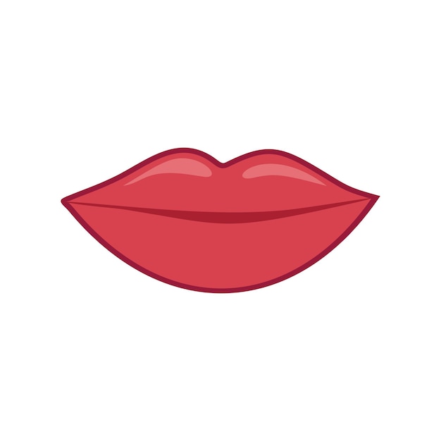 cartoon picture of lips