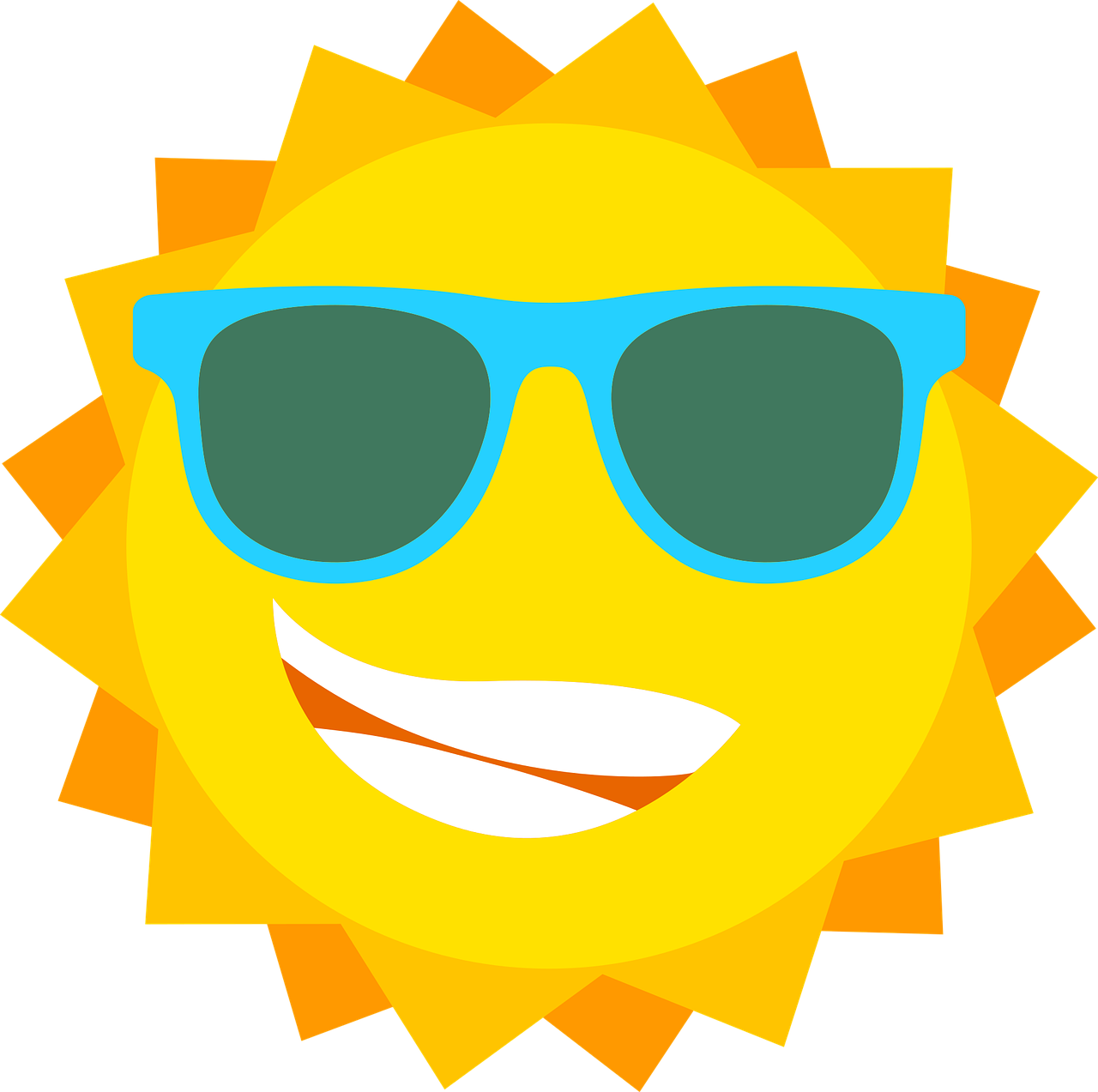 cartoon picture of sun