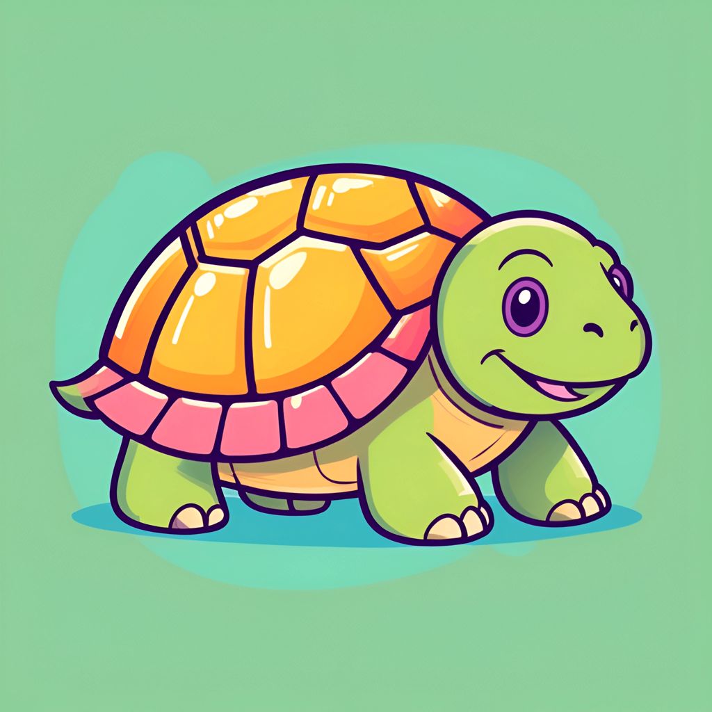 cartoon picture of turtle