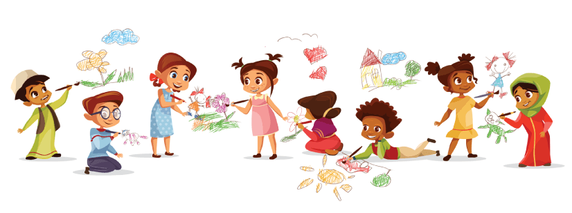 70 Free Cartoon Kid Characters To Bring Joy to the Design Project