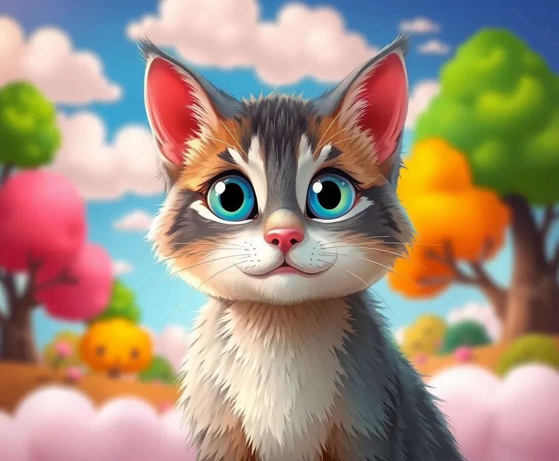 cartoon pictures of a cat