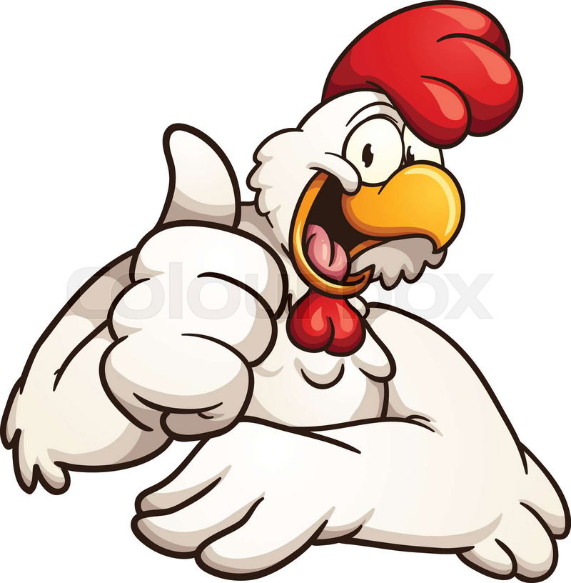 cartoon pictures of a chicken