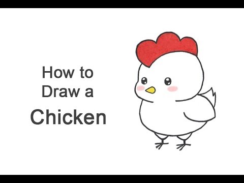 cartoon pictures of a chicken