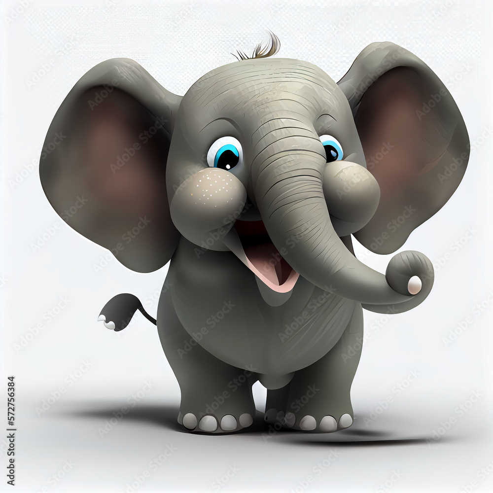 cartoon pictures of elephants