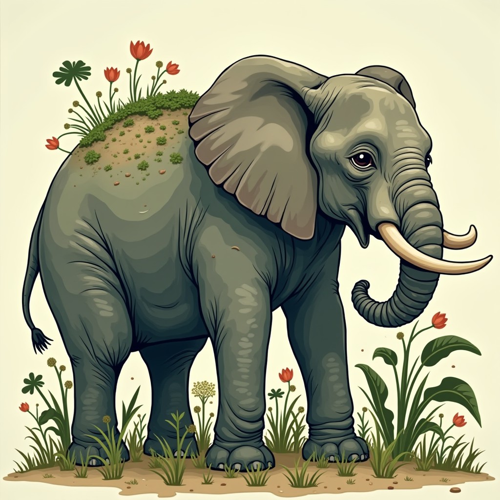 cartoon pictures of elephants