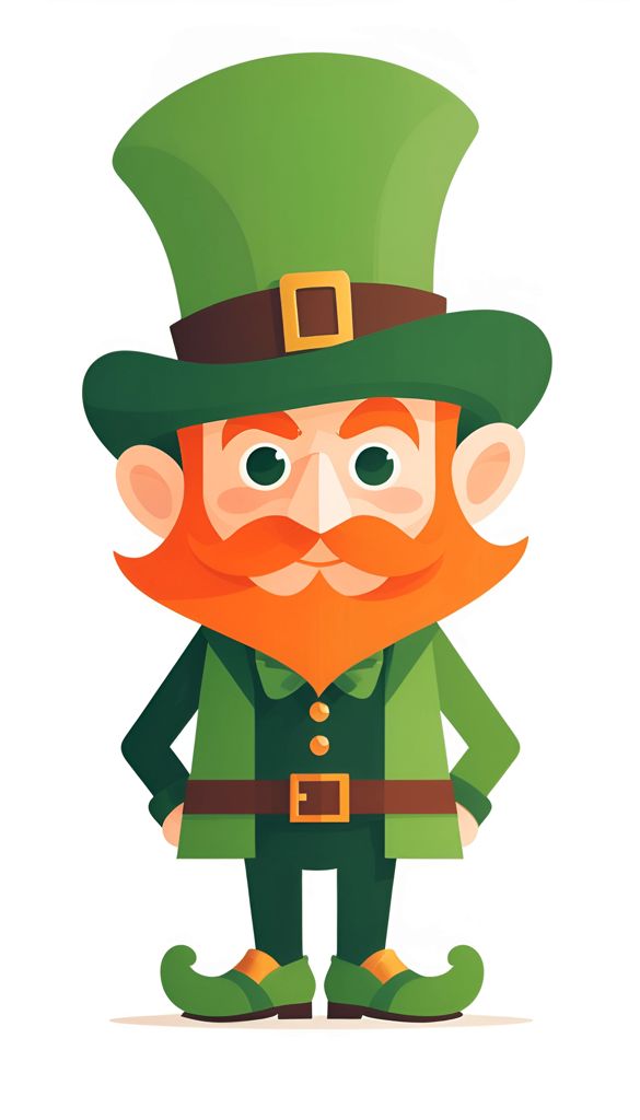 cartoon pictures of leprechauns