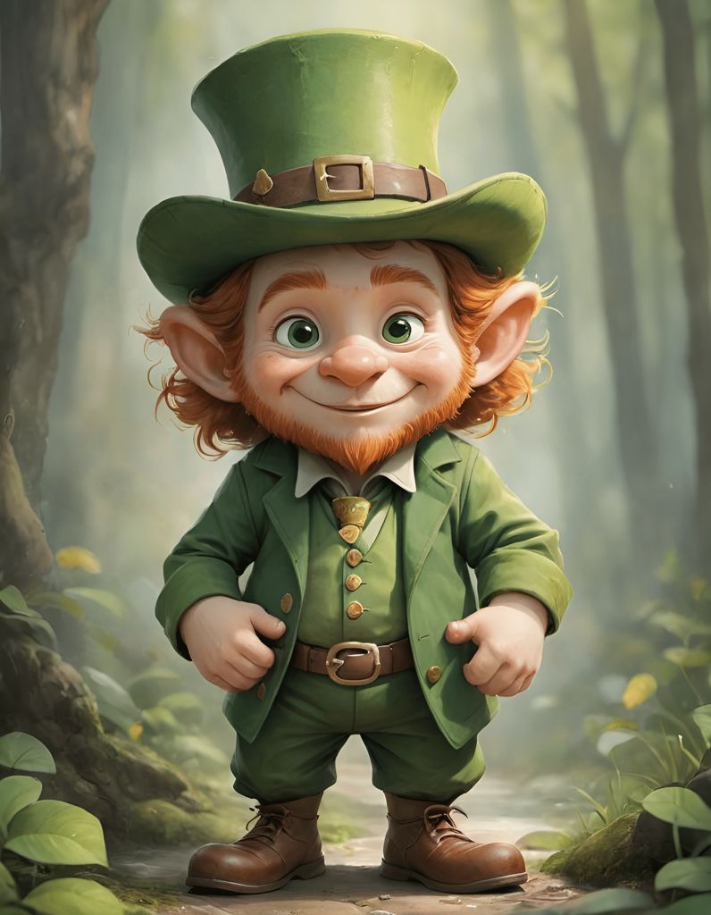 cartoon pictures of leprechauns