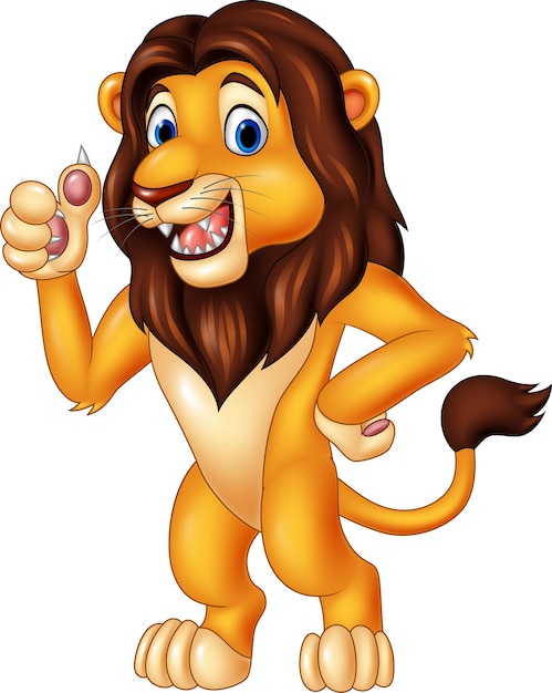 cartoon pictures of lion