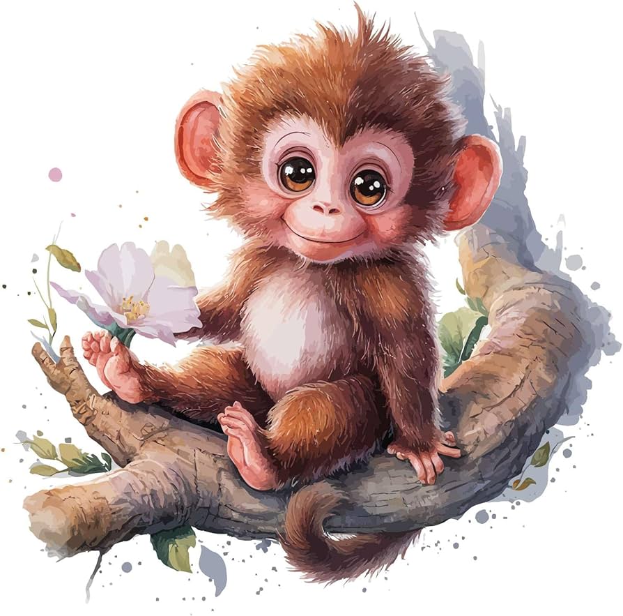 cartoon pictures of monkey