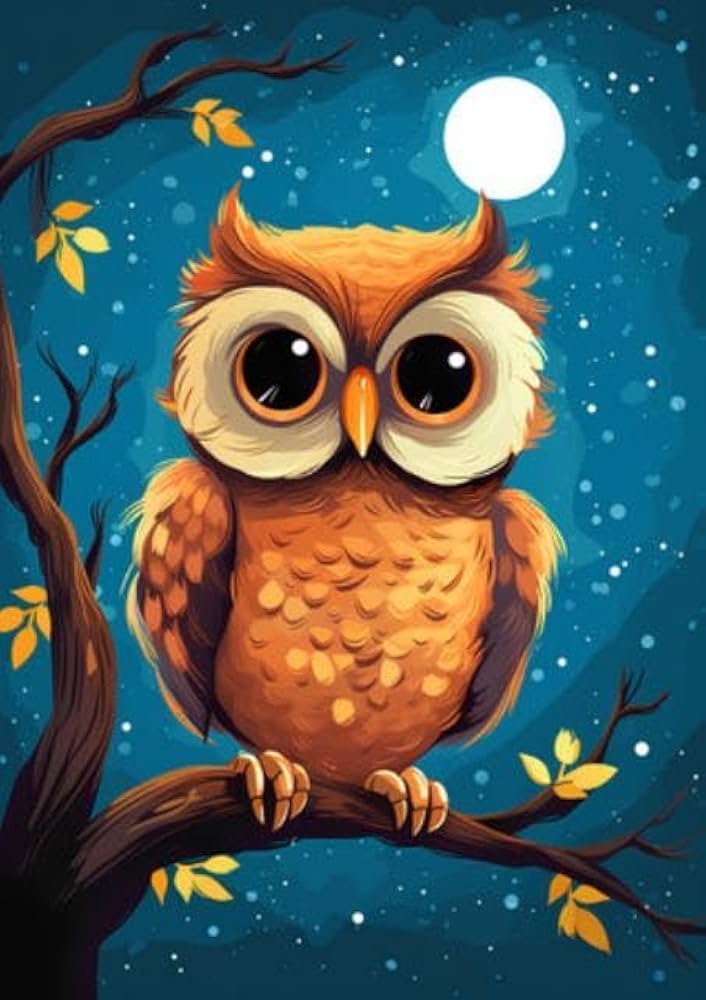 cartoon pictures of owls
