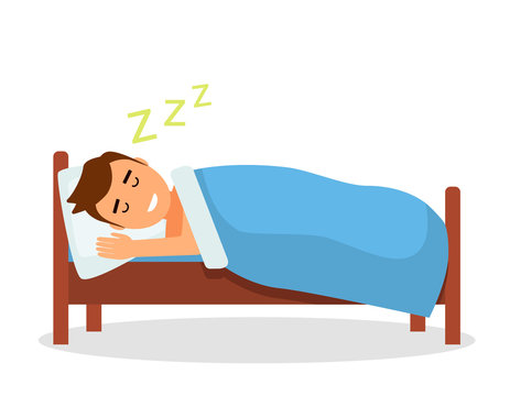 cartoon pictures of sleeping people
