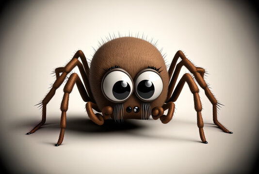 cartoon pictures of spiders