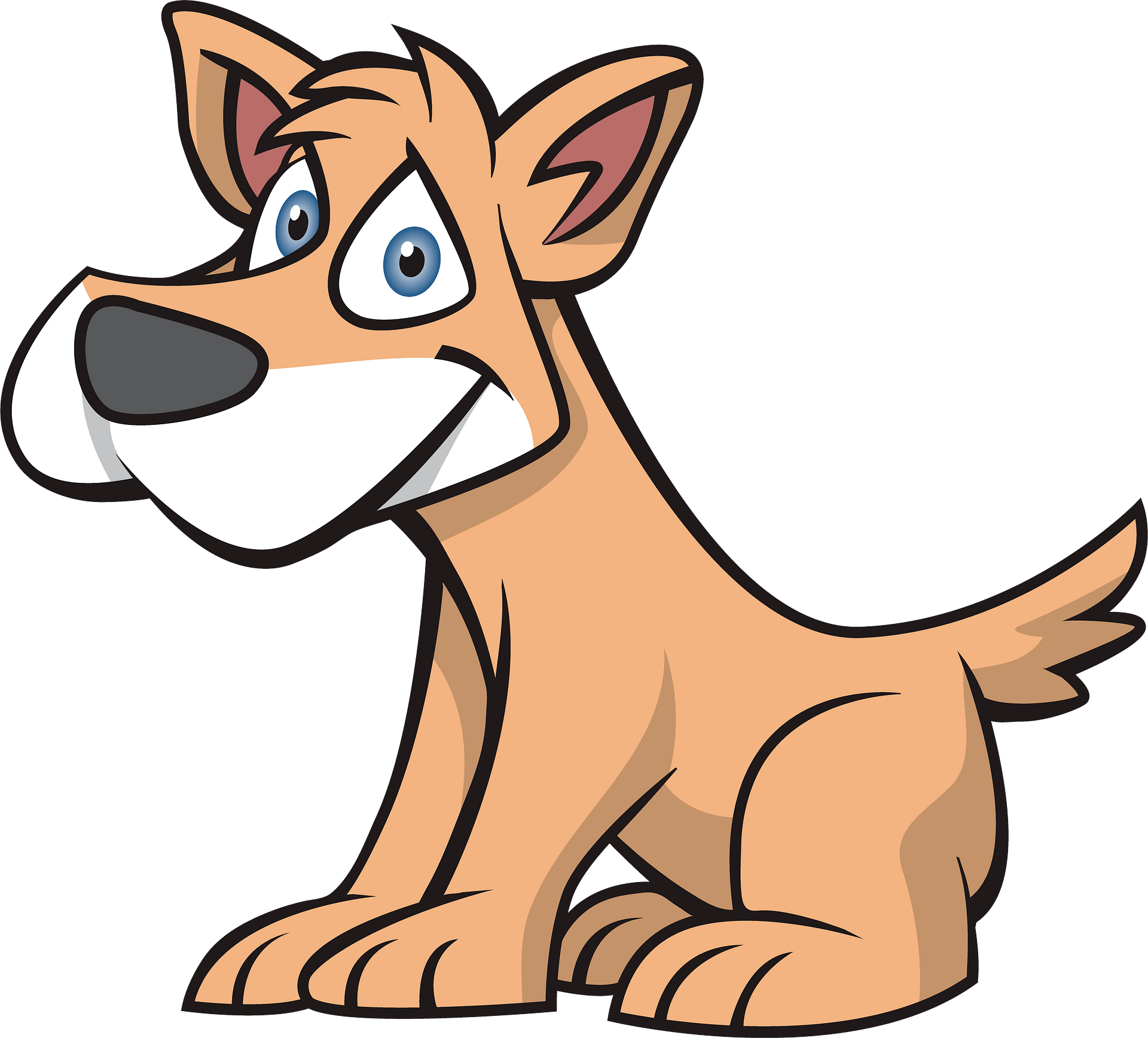 cartoon puppy clipart