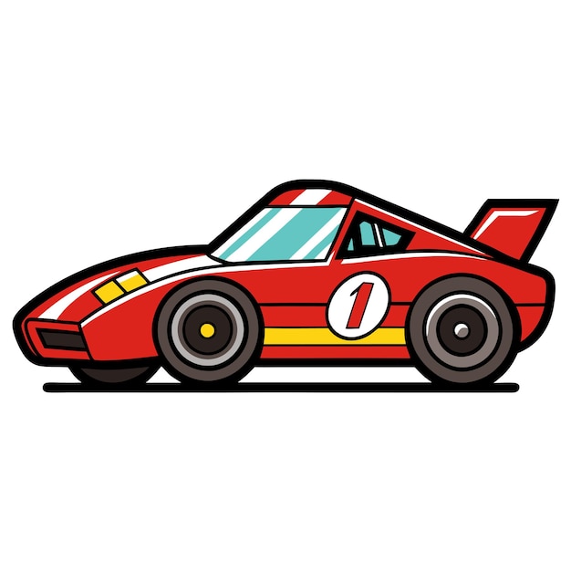 cartoon race car pictures