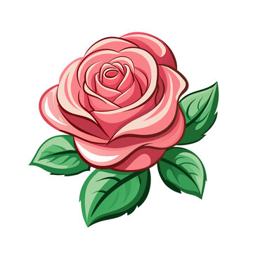 Cartoon Rose-Bilder: Stock-Fotos &amp; -Videos. | Adobe Stock