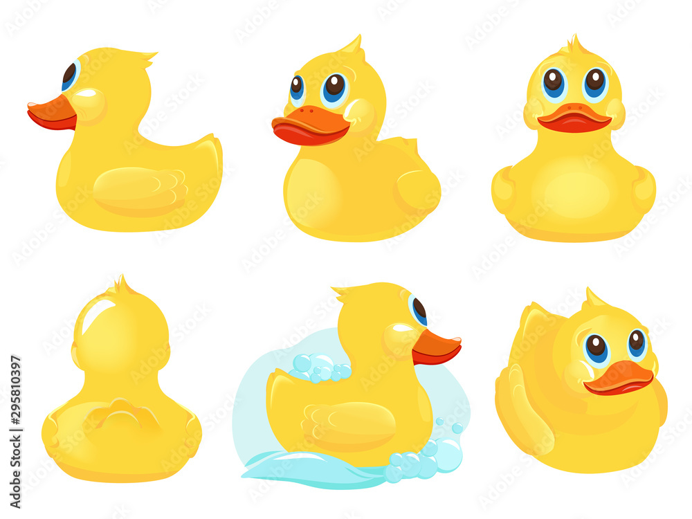 cartoon rubber duck