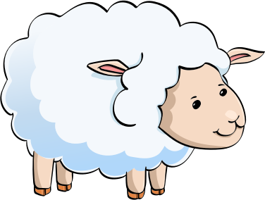 cartoon sheep cliparts