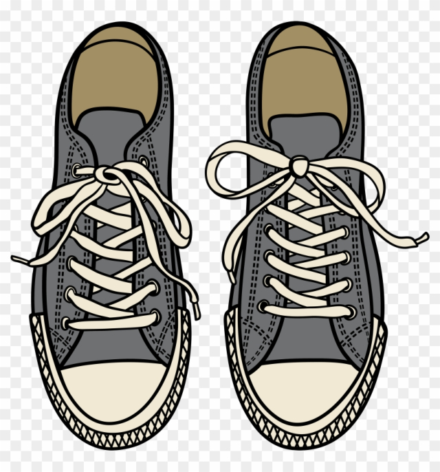 cartoon sneakers cliparts