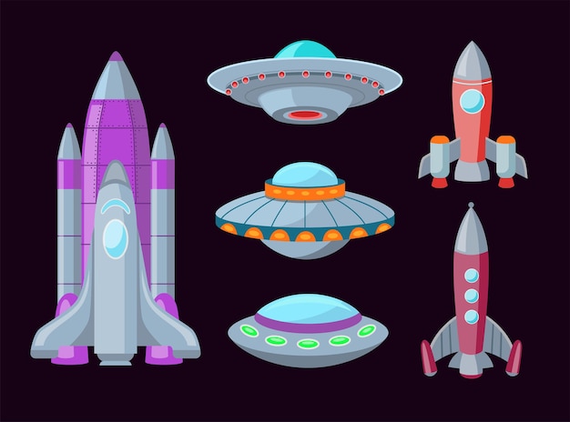 Cartoon Spaceship Images - Free Download on clipart library