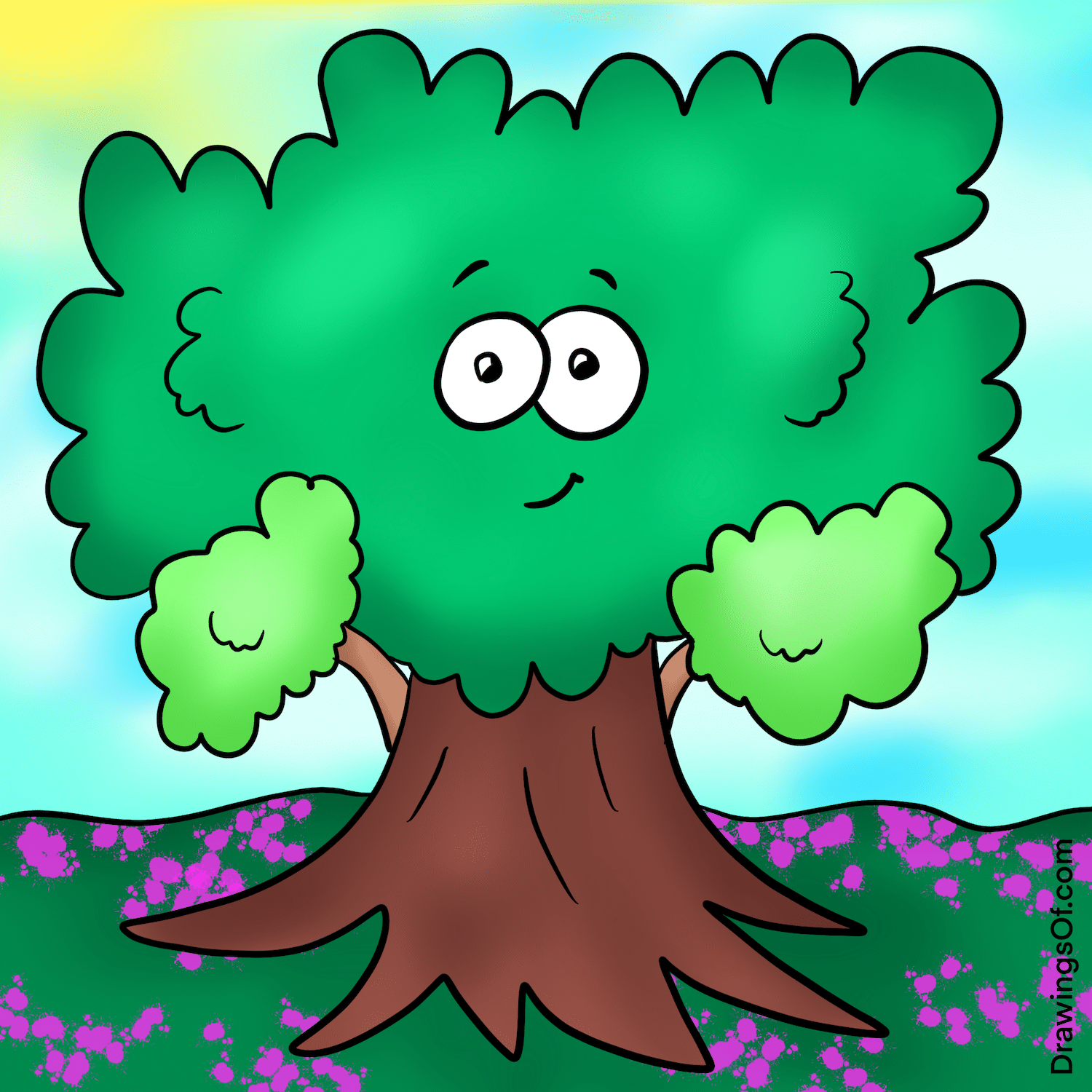 cartoon tree pictures