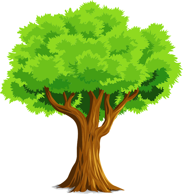 cartoon tress