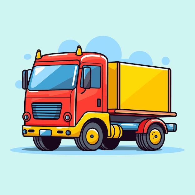 cartoon truck