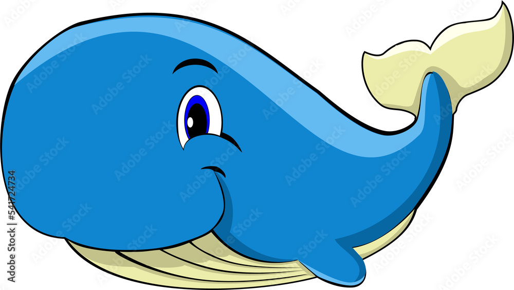 cartoon whale png