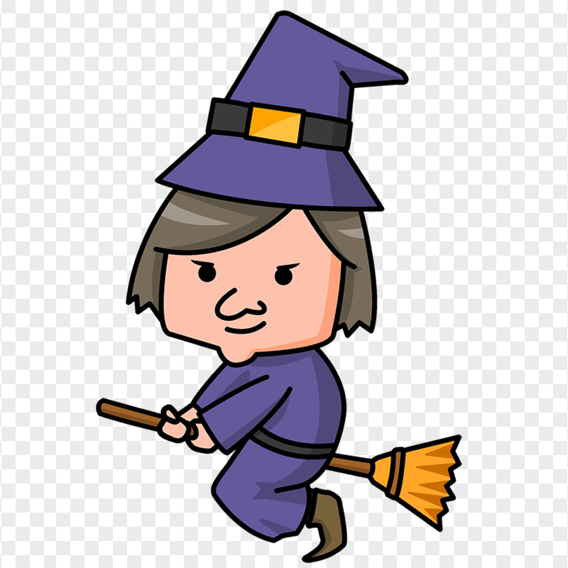 cartoon witch cliparts