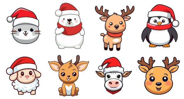 cartoon xmas pictures