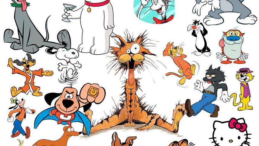 The History of Cartoon Dogs - Wet Noses Pet Sitting