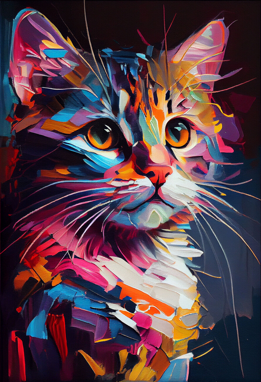 cat art pictures