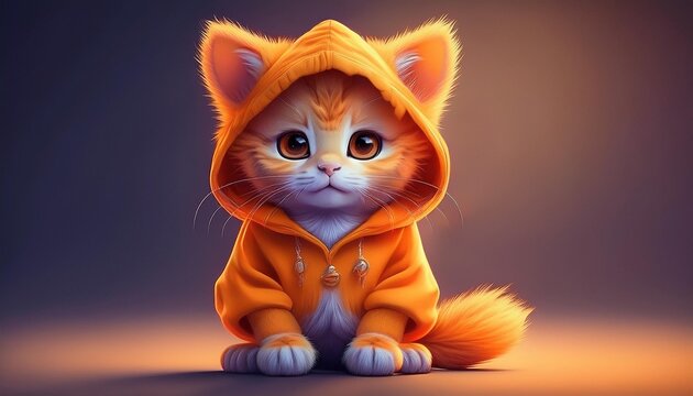 cat cartoon clipart