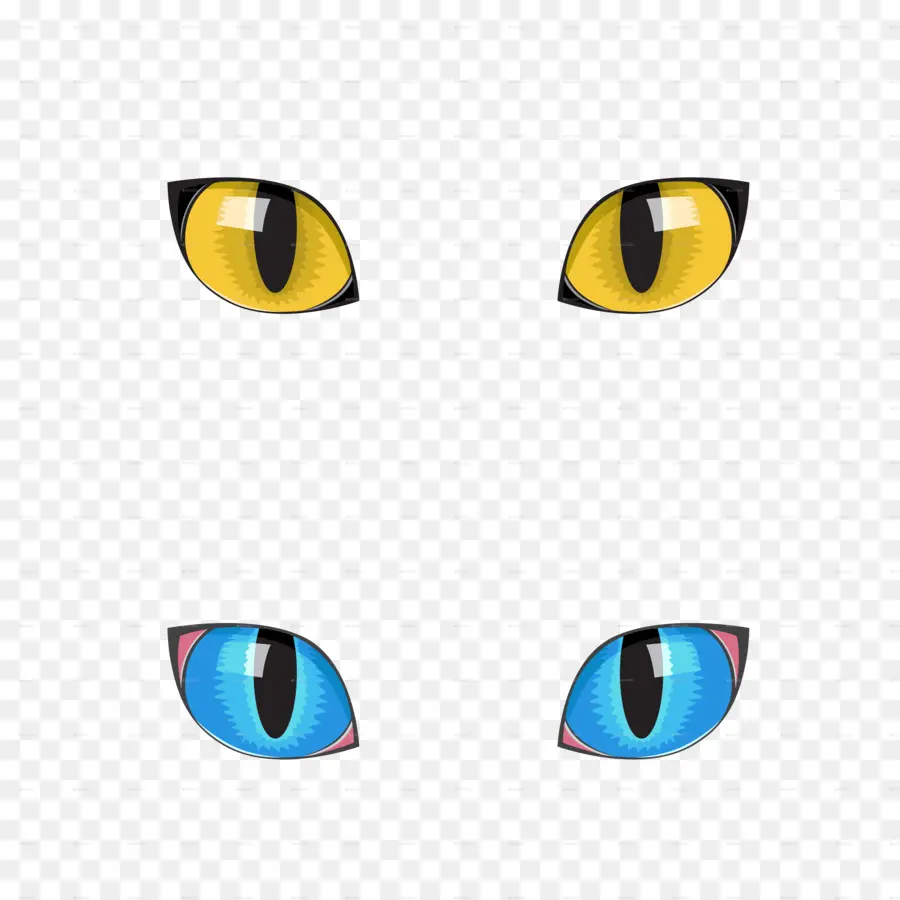 cat eyes clipart