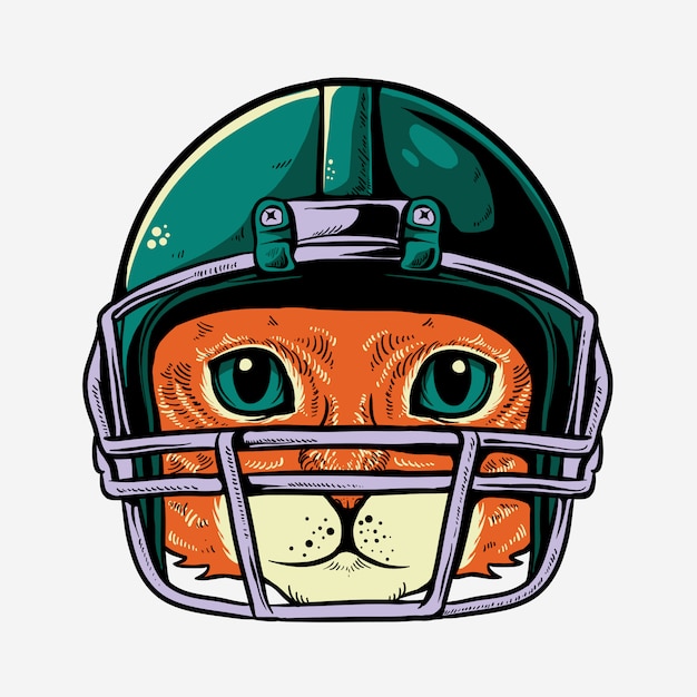 cat football cliparts