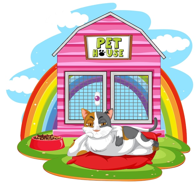 Cat House Clipart Vectors &amp; Illustrations for Free Download | clipart library