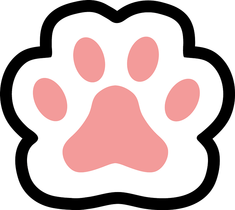 cat paw clipart