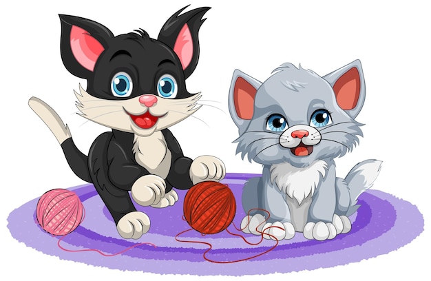 cat play cliparts