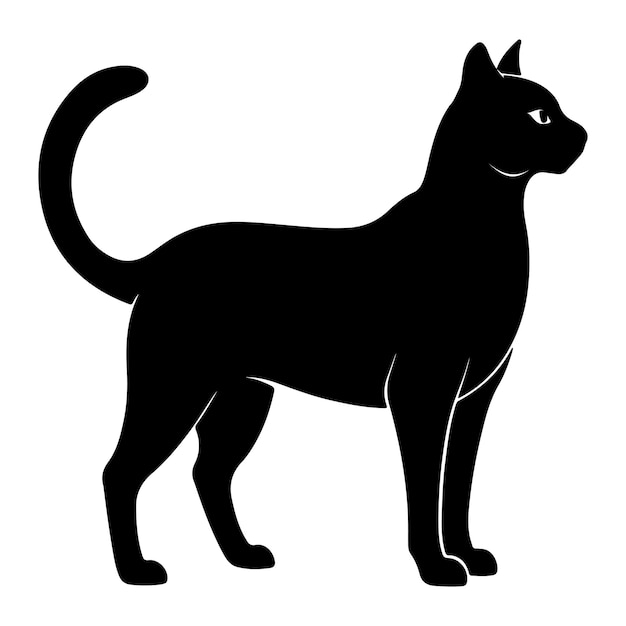 cat silhouette cliparts 2024