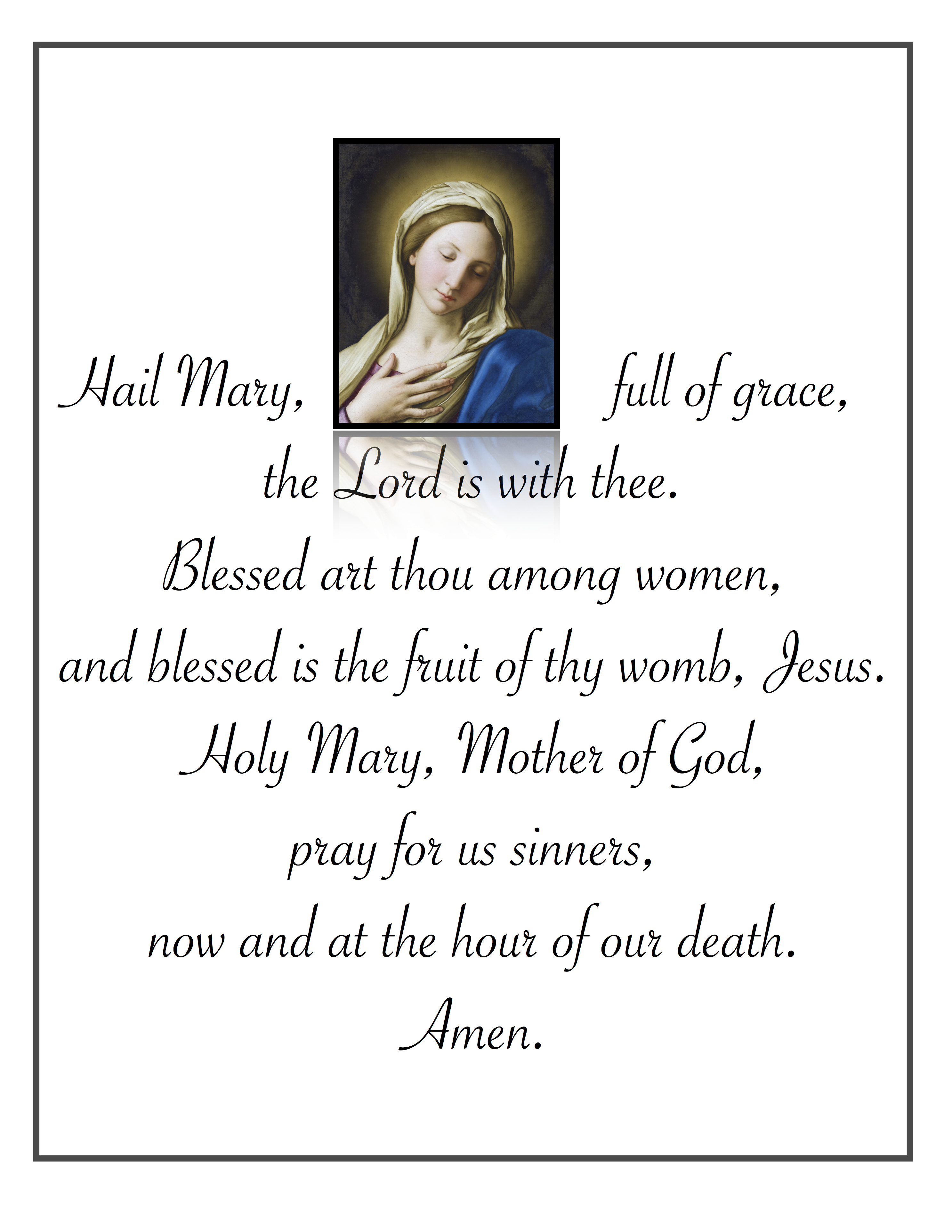 Common Catholic Prayers – St. Paul Catholic Church