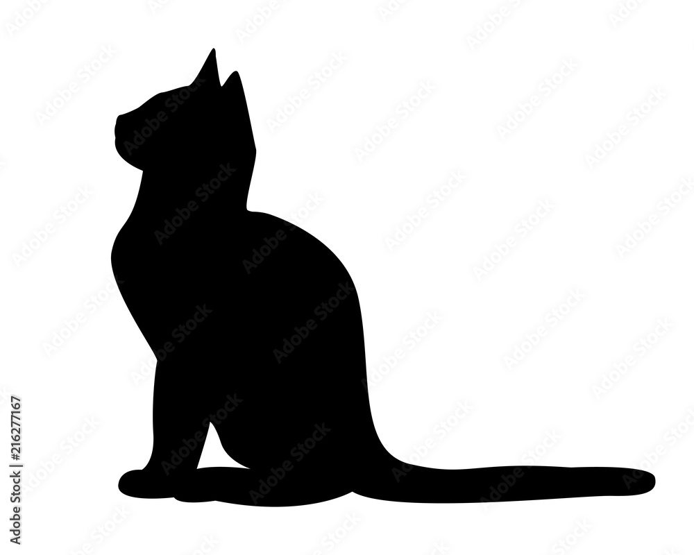cats silhouette